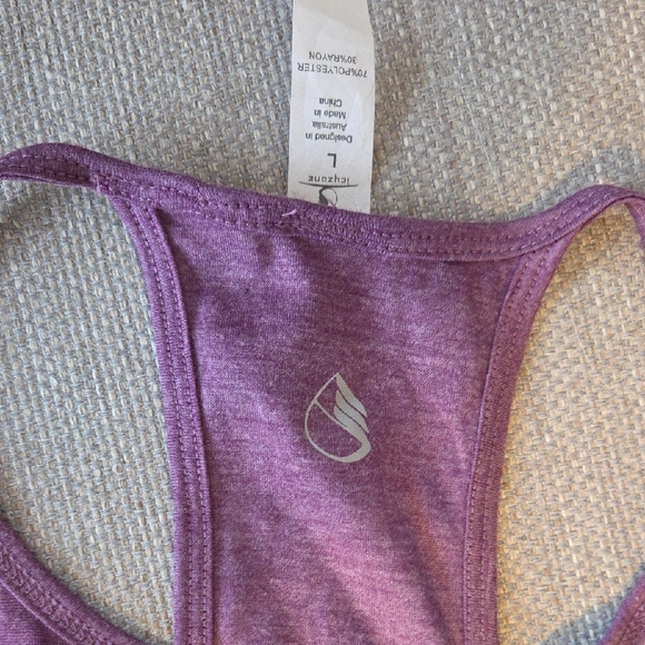 Athletic Works Lavender Racerback Tank Top - Picture 3 of 4